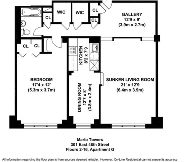 301 East 48th Street, 2-G, photo 1